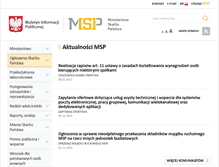 Tablet Screenshot of bip.msp.gov.pl
