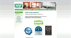 Desktop Screenshot of msp.fi