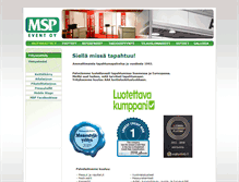 Tablet Screenshot of msp.fi