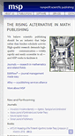 Mobile Screenshot of msp.org